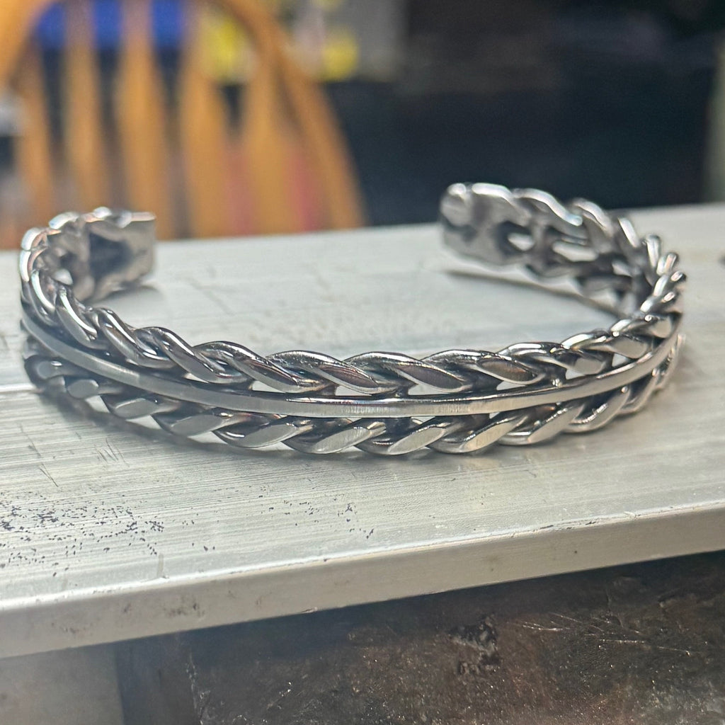 Ironleaf Cuff - Stainless Steel
