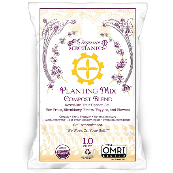 ORGANIC MECHANICS® Planting Mix Compost Blend COLLECTIVE