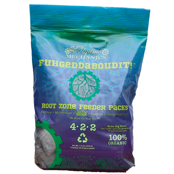 ORGANIC MECHANICS® Fuhgeddaboudit! Root Zone Feeder Packs COLLECTIVE